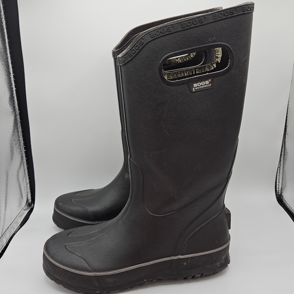 Bogs waterproof slip resistant outdoor rain boots men size 7 - 14" tall - Picture 12 of 15